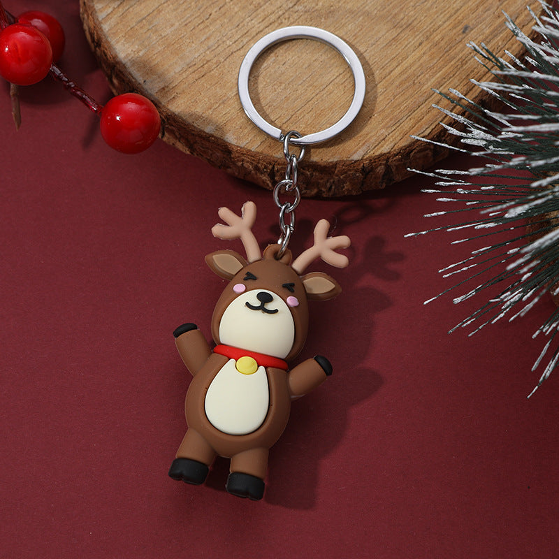Wholesale Christmas PVC Keychain